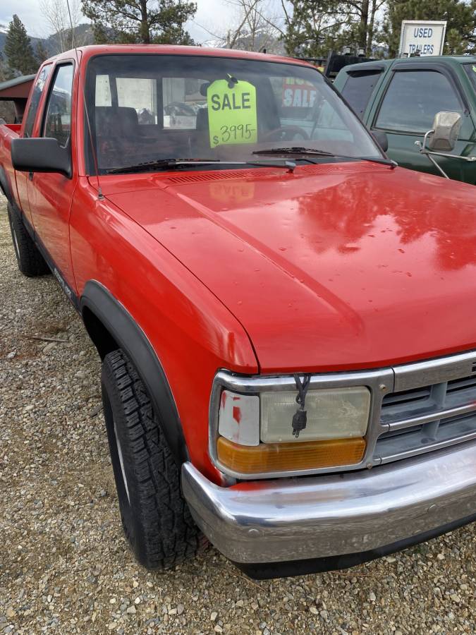 93-dodge-dakota-1993-red