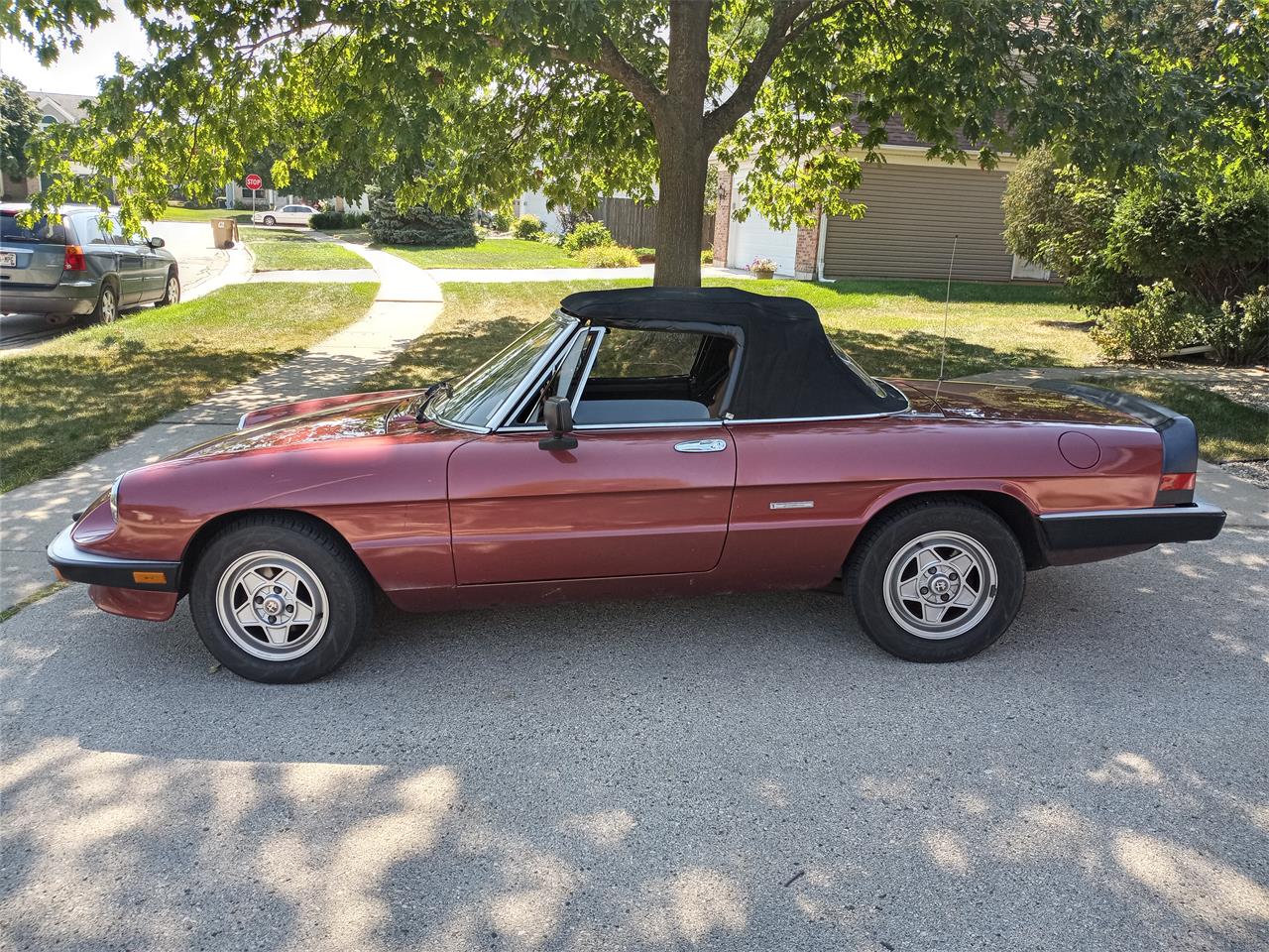 Alfa-romeo-Spider-1989-Burgundy-black-and-tan-1