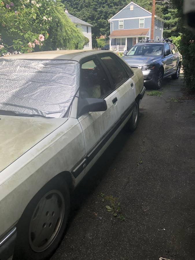 Audi-100-1991-white-7