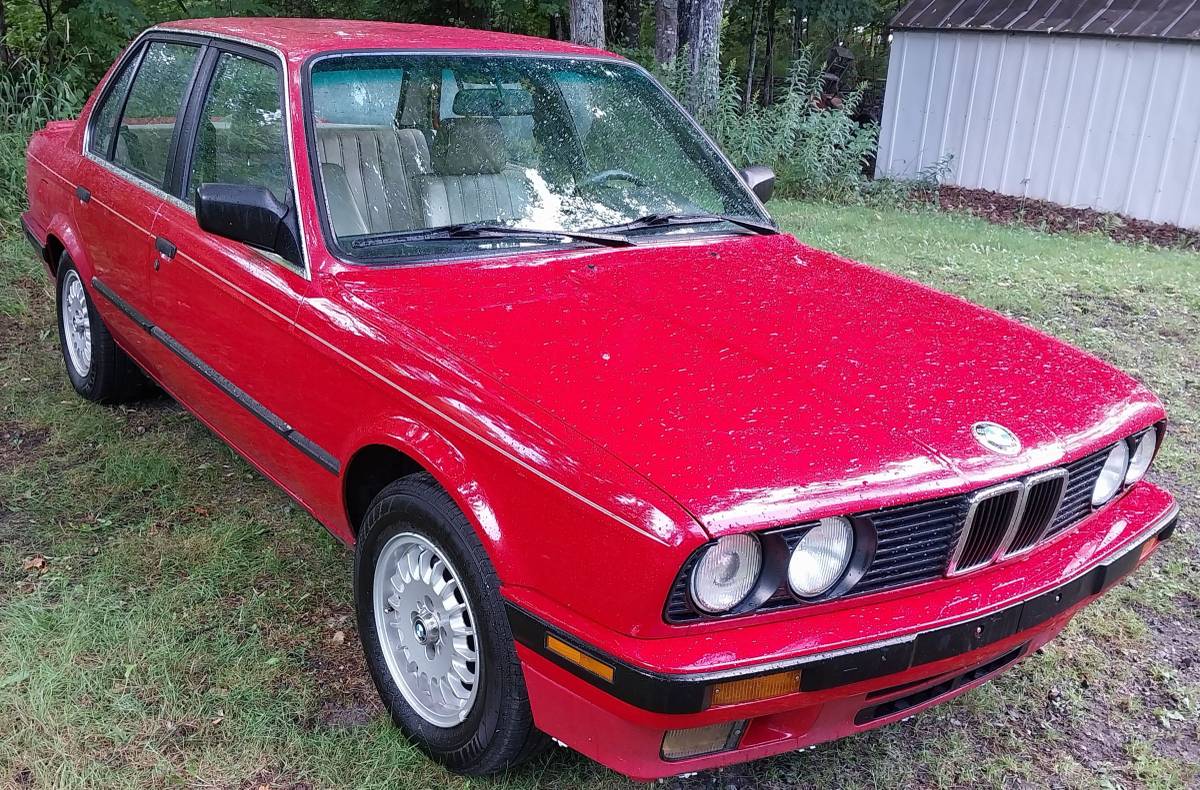 Bmw-325i-sedan-1989-red-4