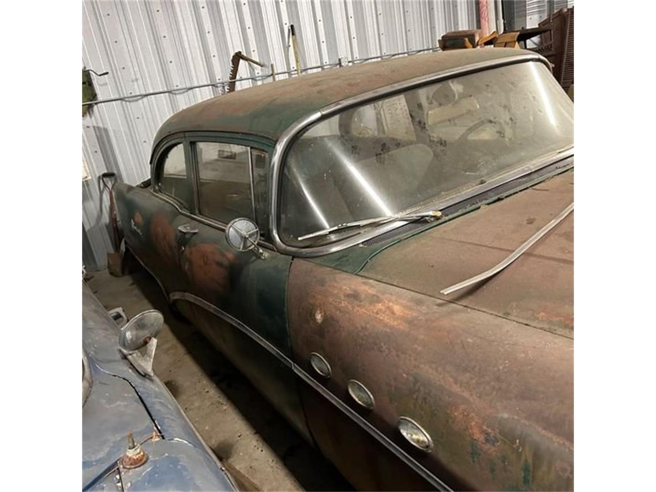 Buick-2-dr-sedan-1954-Green-2