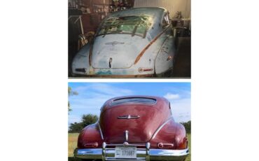 Buick-Sedanette-1946-Ruby-red-maroon-Red-and-silver-14