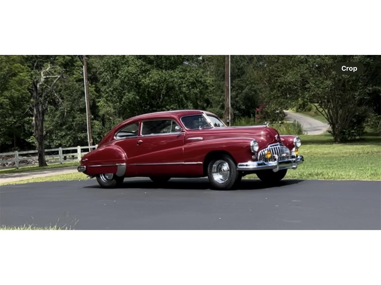 Buick-Sedanette-1946-Ruby-red-maroon-Red-and-silver-22