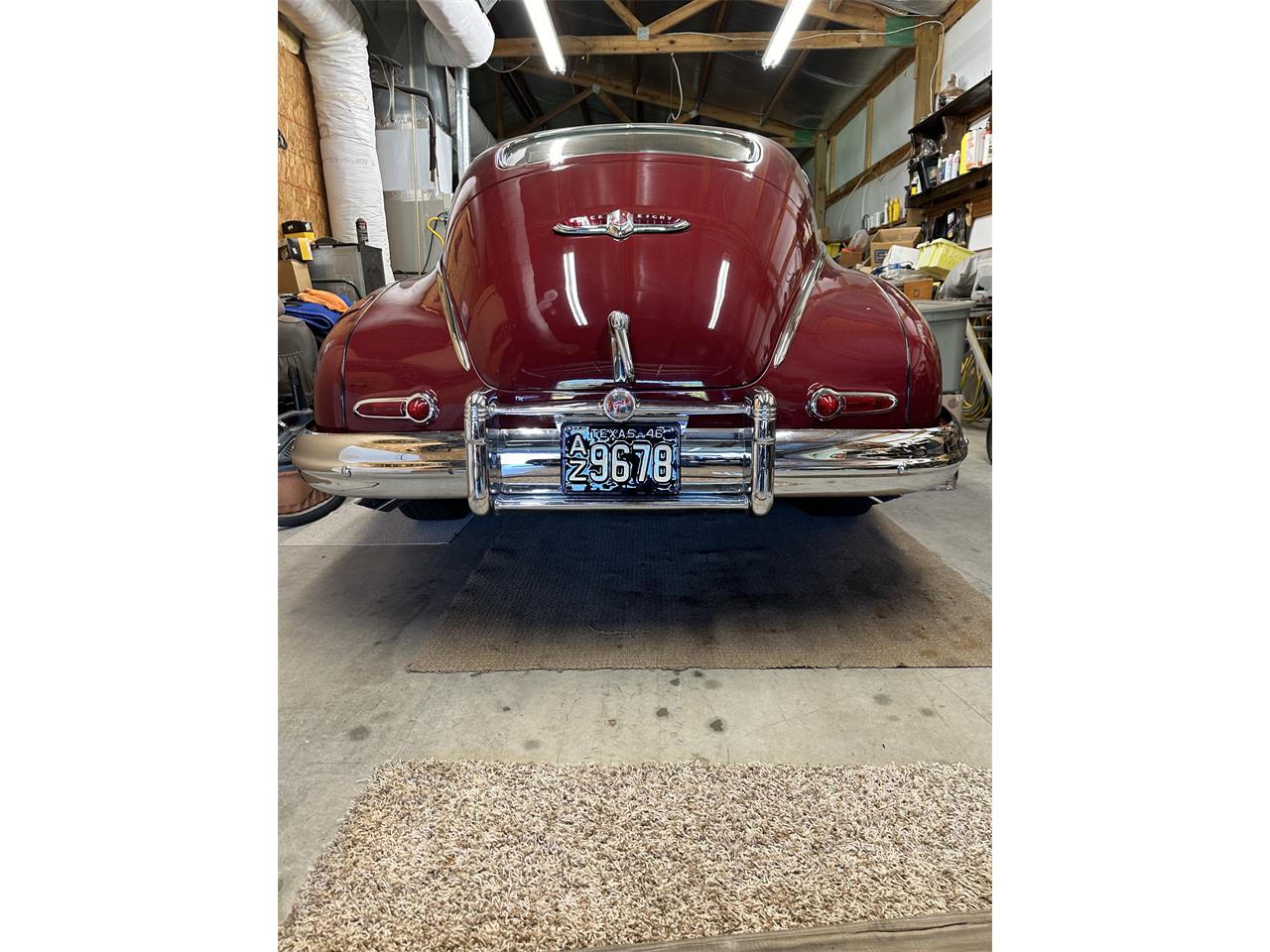 Buick-Sedanette-1946-Ruby-red-maroon-Red-and-silver-27