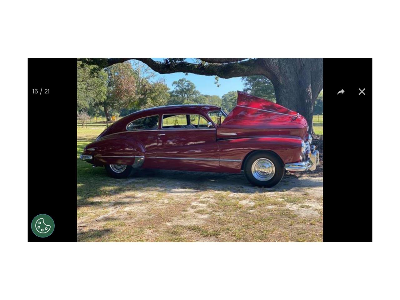 Buick-Sedanette-1946-Ruby-red-maroon-Red-and-silver-33