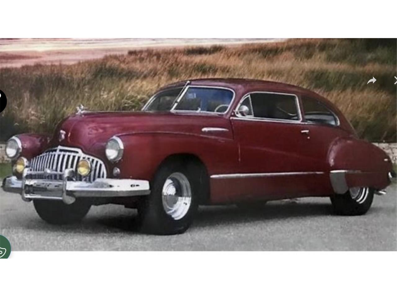 Buick-Sedanette-1946-Ruby-red-maroon-Red-and-silver-45