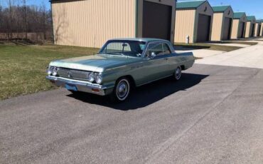 Buick-Skylark-1963-Green-Black-Vinyl-10