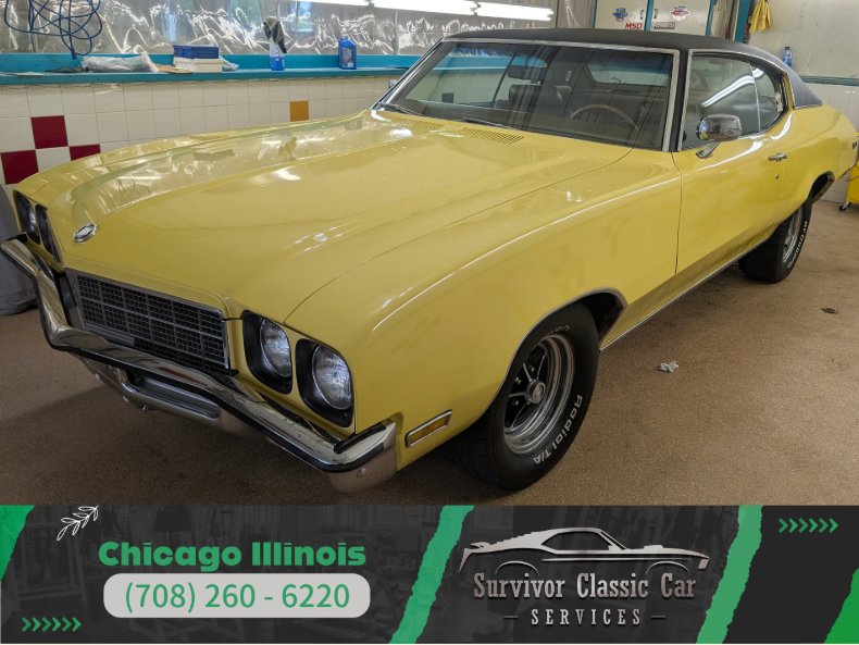 Buick-Skylark-1972-Yellow-Brown
