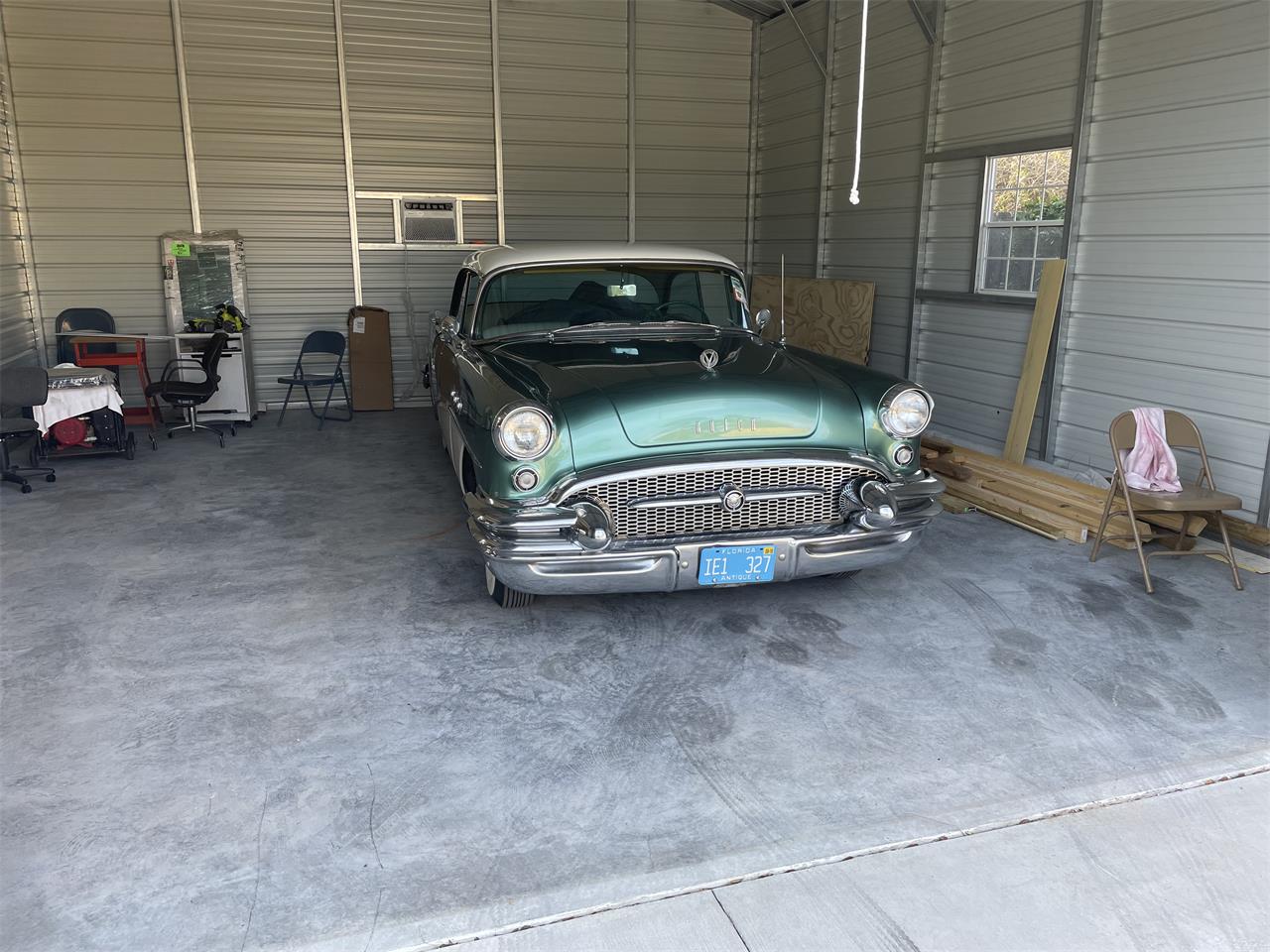 Buick-Special-1955-Green-White-Green-White-4