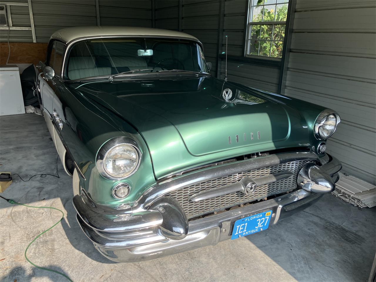 Buick-Special-1955-Green-White-Green-White-5