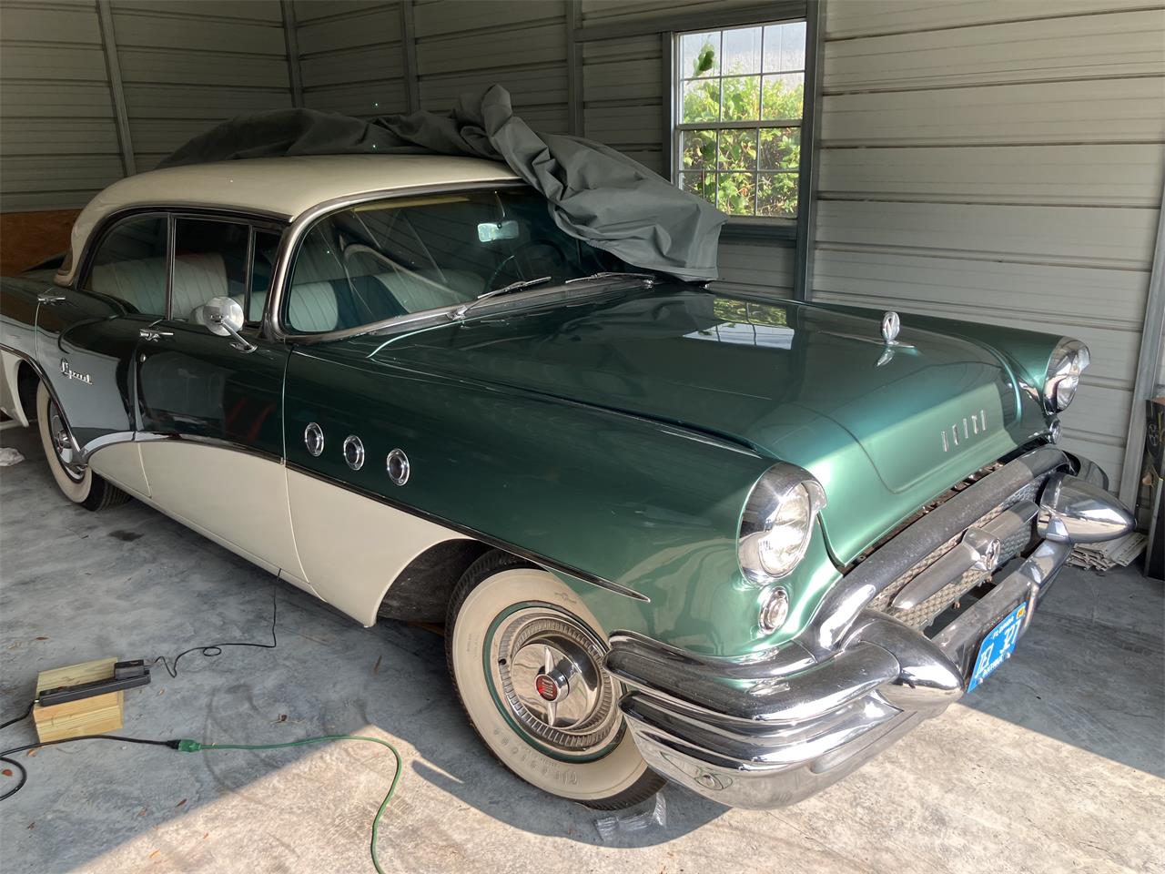 Buick-Special-1955-Green-White-Green-White-7