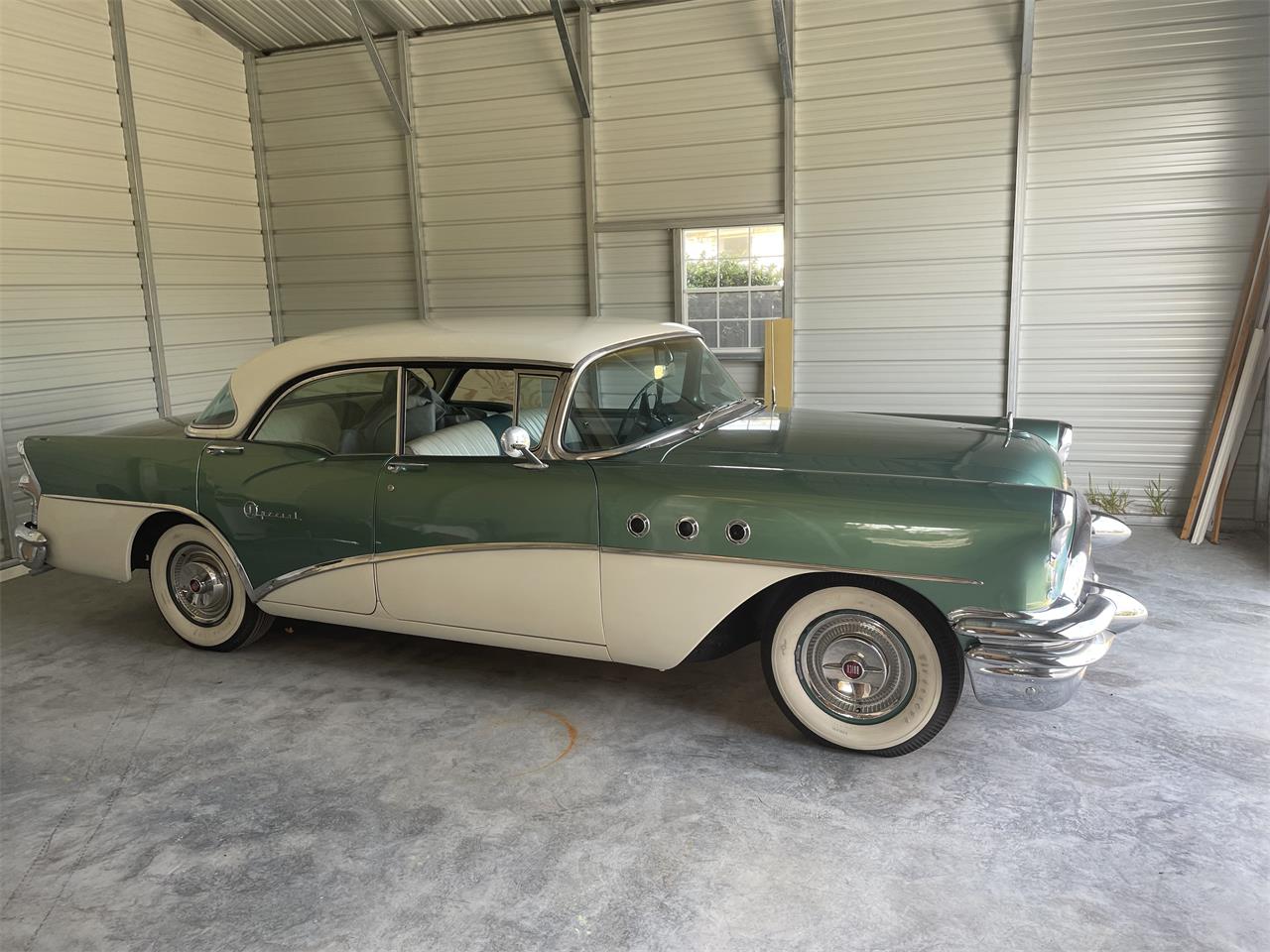 Buick-Special-1955-Green-White-Green-White-8
