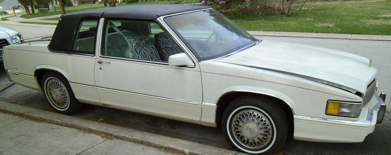 Cadillac-1991-yellow-18