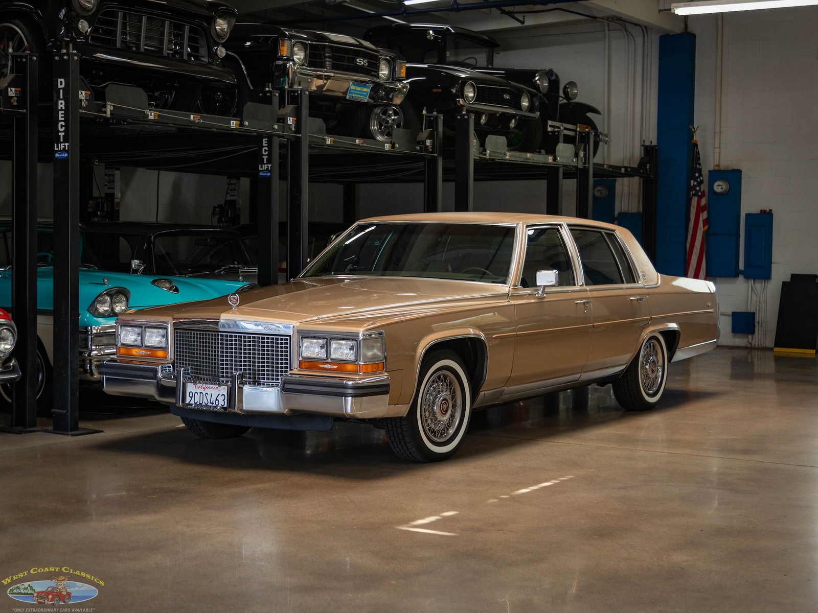 Cadillac-Brougham-with-46k-original-miles-1987-Sedan