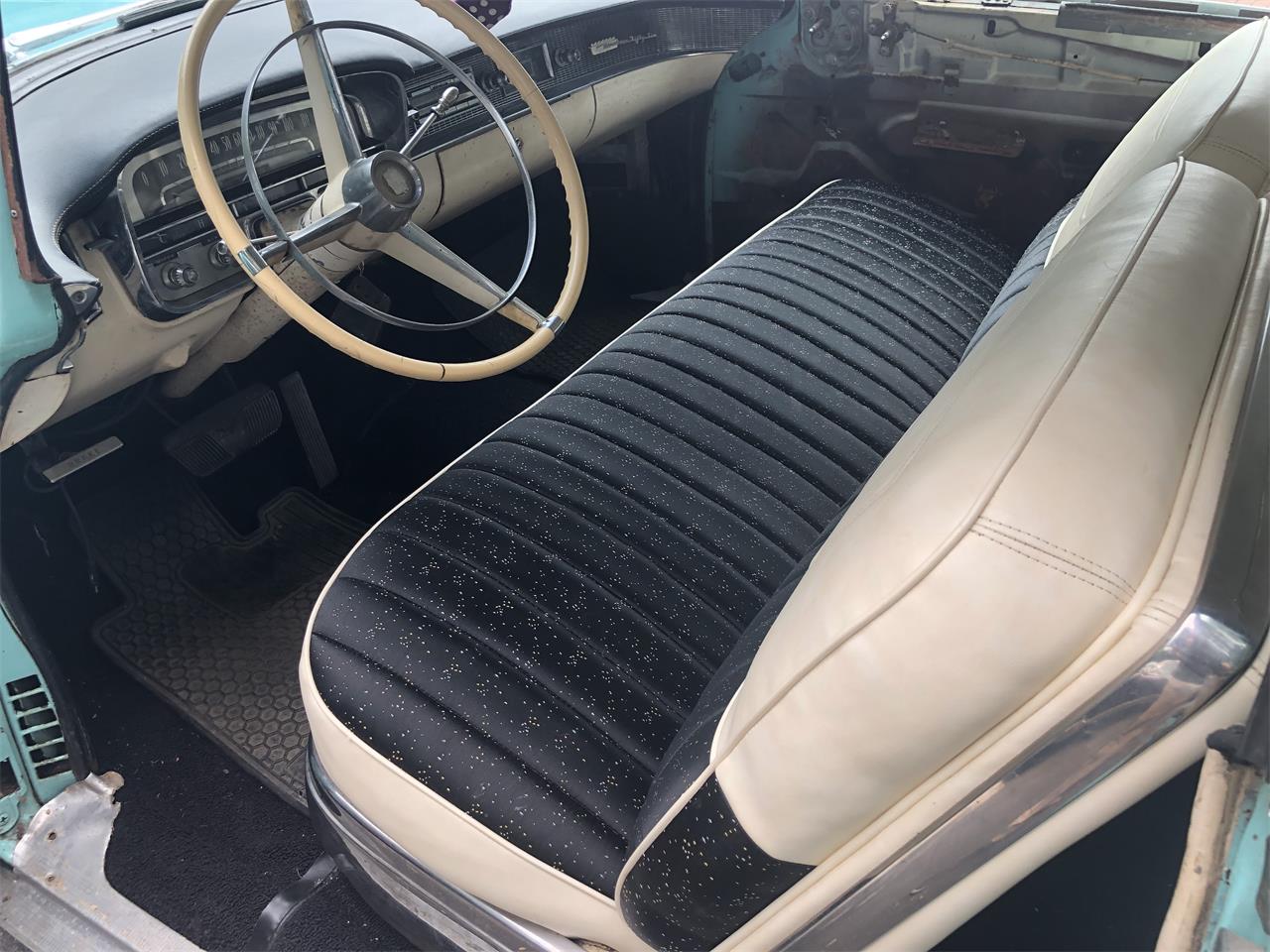 Cadillac-Coupe-deville-1956-Aquamarine-Blackampwhite-4