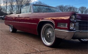 Cadillac-Coupe-deville-1966-Flemenco-Red-White-w-Red-Piping-1