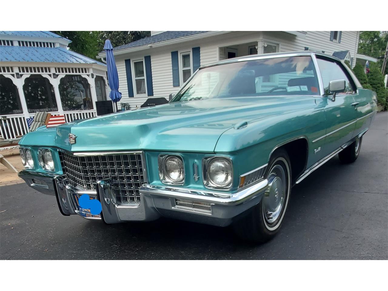 Cadillac-Coupe-deville-1971-Adriatic-Turquoise-Turquoise-1