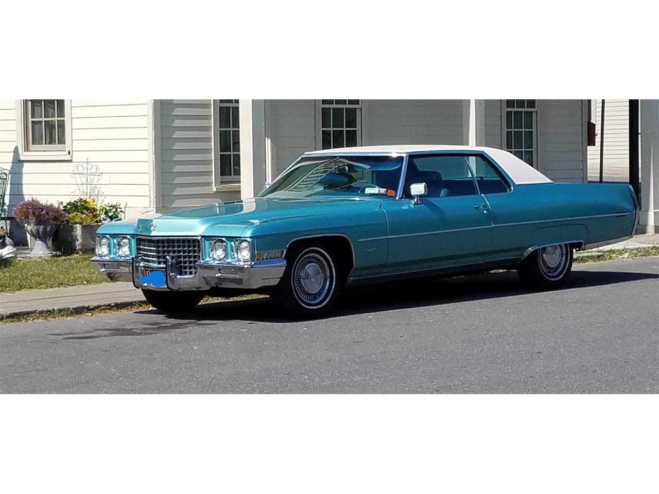 Cadillac-Coupe-deville-1971-Adriatic-Turquoise-Turquoise