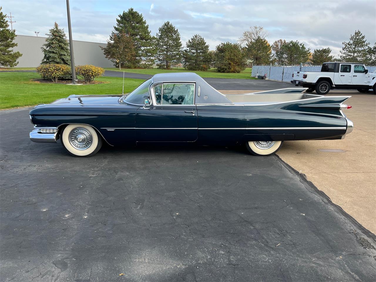 Cadillac-Custom-built-1959-Blue-White-1