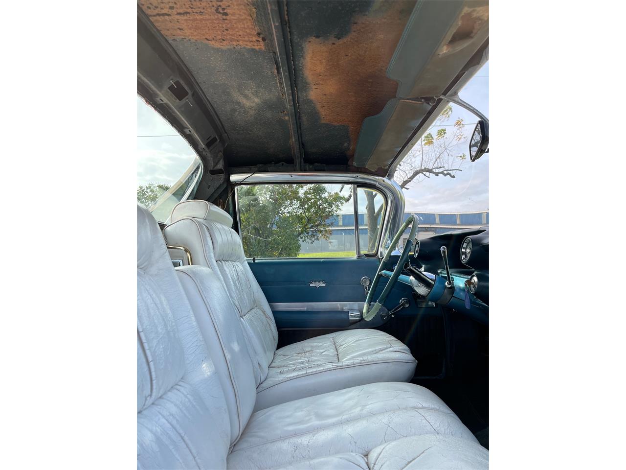 Cadillac-Custom-built-1959-Blue-White-38