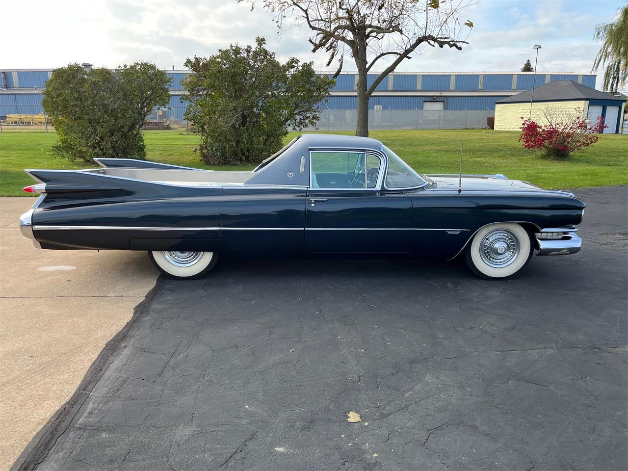 Cadillac-Custom-built-1959-Blue-White-6