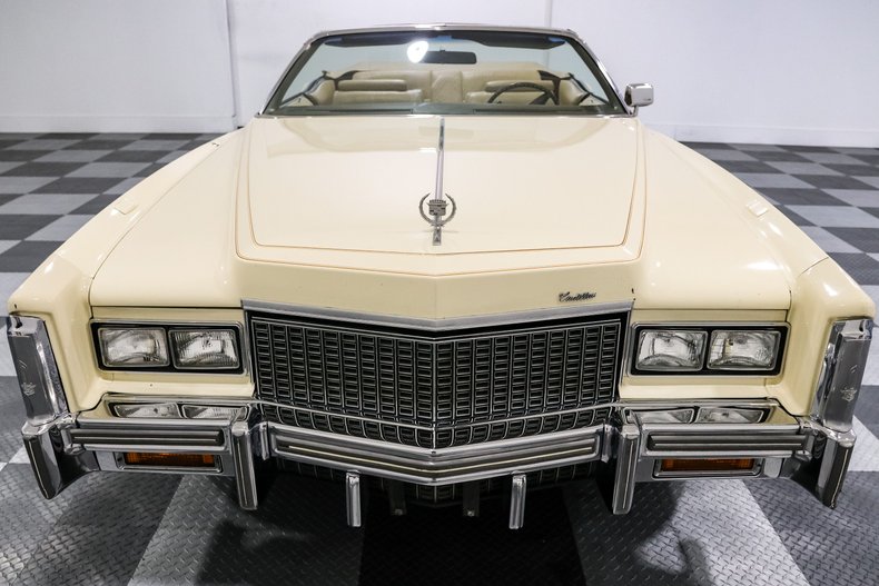 Cadillac-Eldorado-1976-Yellow-Yellow-1