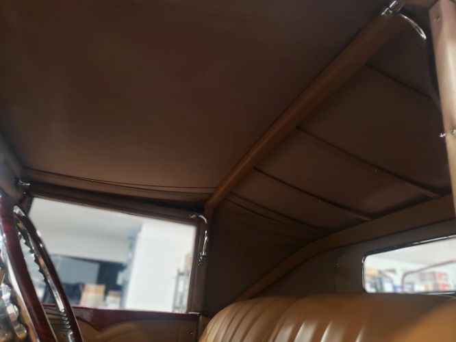 Cadillac-Other-1929-Dark-Red-Gloss-Camel-Tan-Leather-10