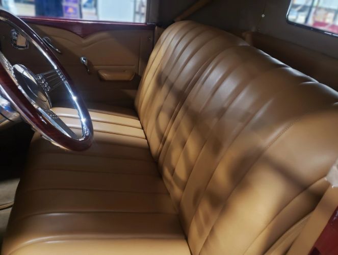 Cadillac-Other-1929-Dark-Red-Gloss-Camel-Tan-Leather-14