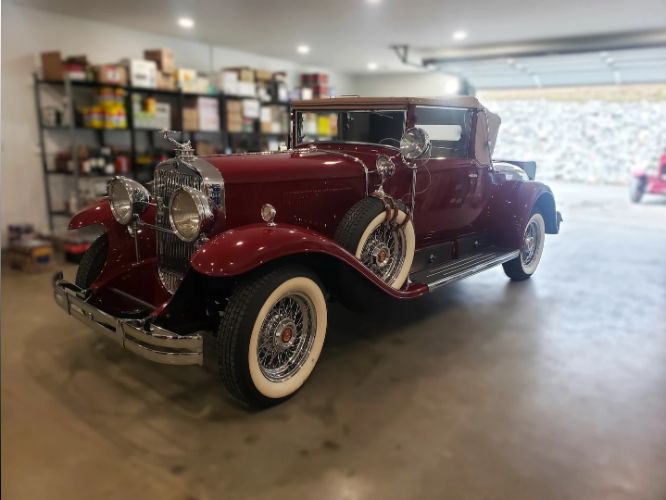 Cadillac-Other-1929-Dark-Red-Gloss-Camel-Tan-Leather-33
