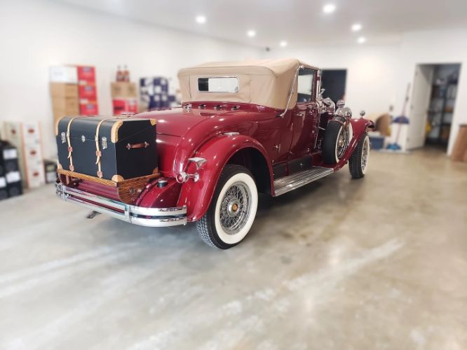 Cadillac-Other-1929-Dark-Red-Gloss-Camel-Tan-Leather-34