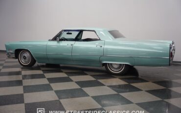 Cadillac-Sedan-deville-1968-Silver-Pine-Green-Green-15