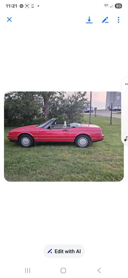 Cadillac-allante-convertible-1991-red-1