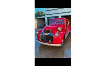 Chevrolet-1-ton-truck-1941-Red-Black