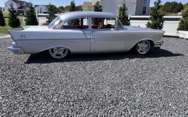 Chevrolet-150-1957-Silver-Red-4