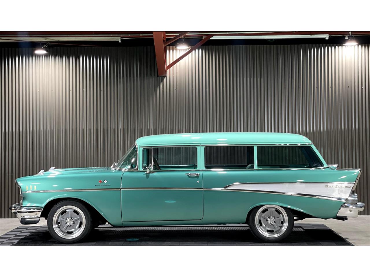 Chevrolet-150-1957-Two-Tone-Green-Two-Tone-Green