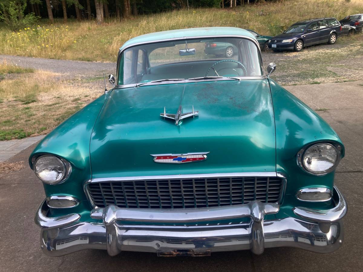 Chevrolet-1955-green