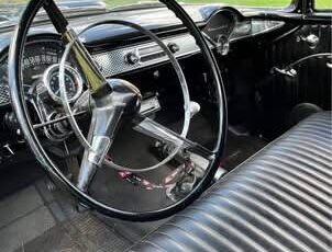 Chevrolet-2-door-post-1955-black
