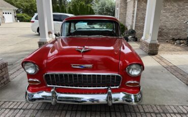 Chevrolet-2-dr-sedan-1955-Red-Black-11