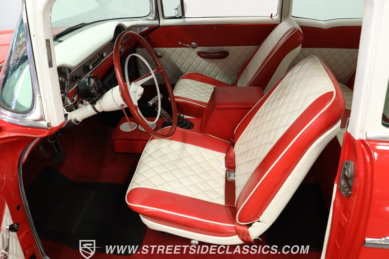 Chevrolet-210-1956-Bright-Red-Red-ampamp-White-33