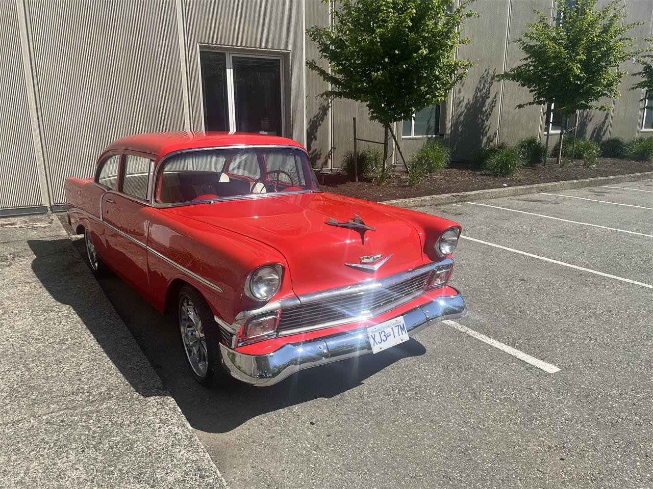 Chevrolet-210-1956-Red-Ivory-33