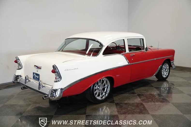 Chevrolet-210-1956-Red-Red-13