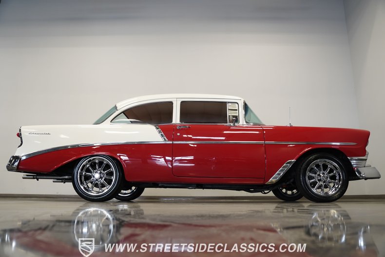 Chevrolet-210-1956-Red-Red-14