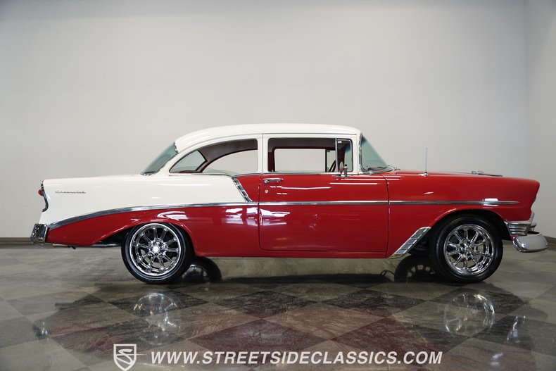 Chevrolet-210-1956-Red-Red-15