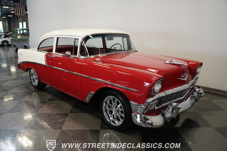 Chevrolet-210-1956-Red-Red-19