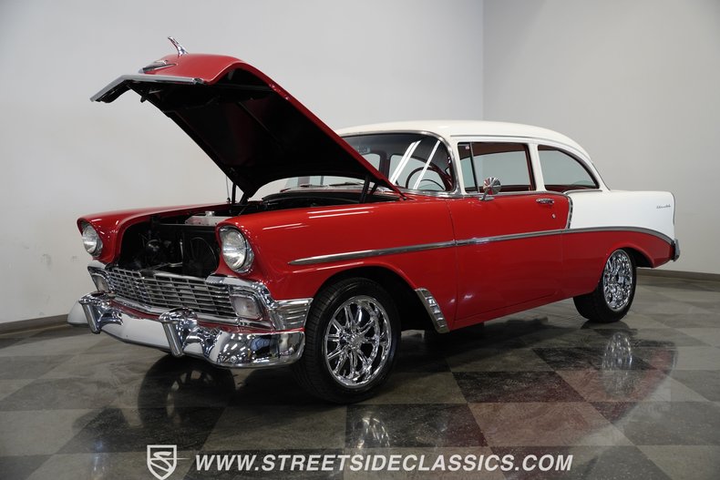 Chevrolet-210-1956-Red-Red-30