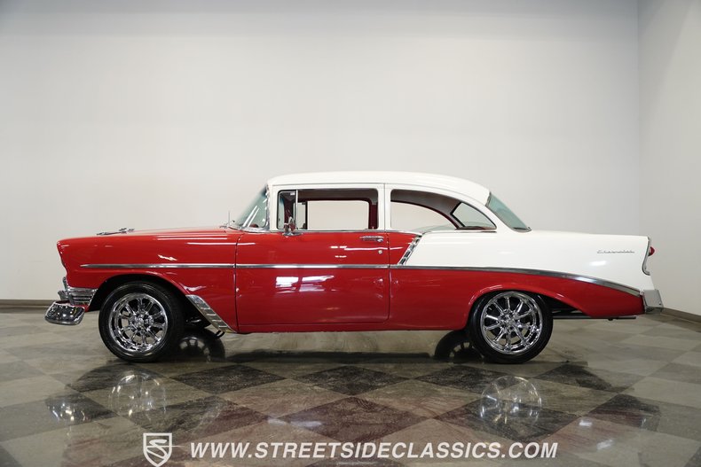 Chevrolet-210-1956-Red-Red-36