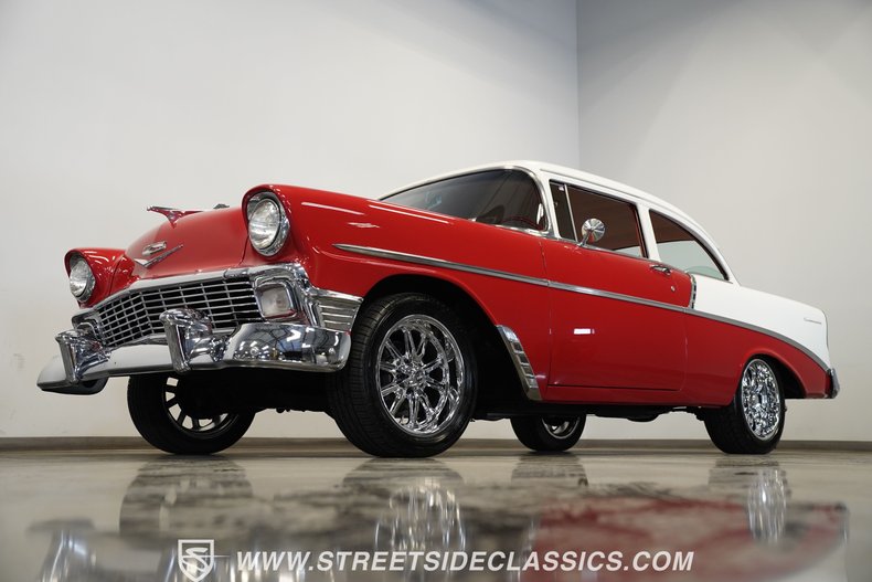 Chevrolet-210-1956-Red-Red-5