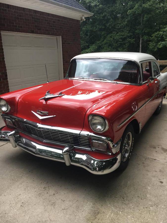 Chevrolet-210-1956-red