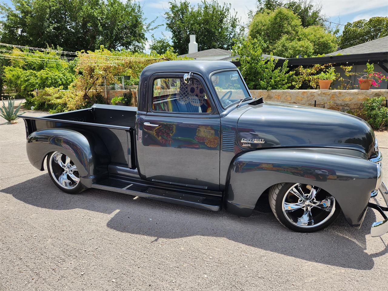 Chevrolet-3100-1950-Gray-Black-2