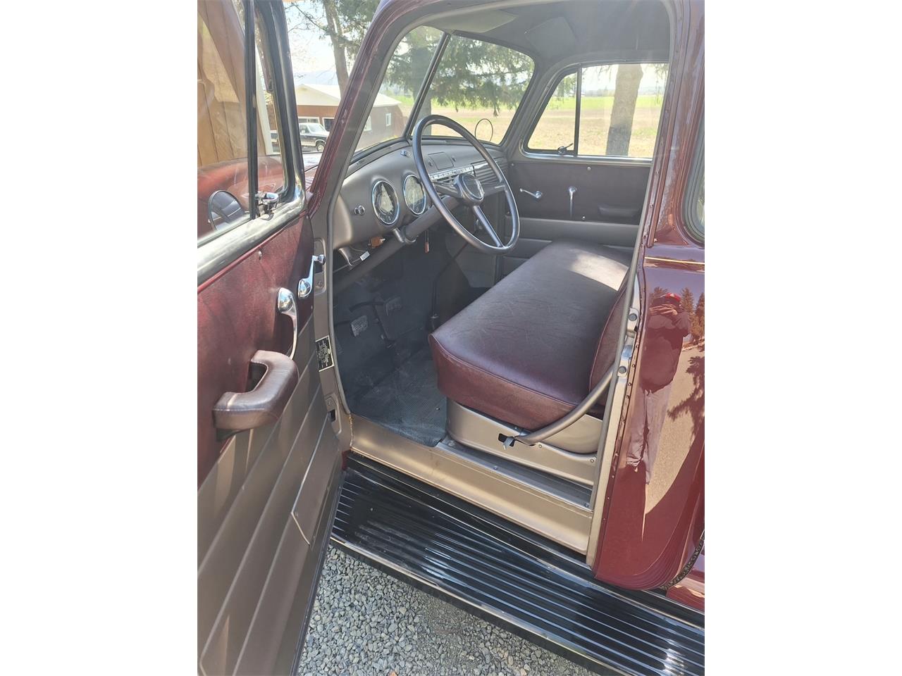 Chevrolet-3100-1951-Burgandy-Burgandy-2